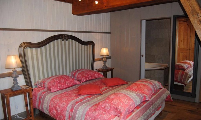 Tendu Bed & Breakfast | chambre double avec vue sur parc