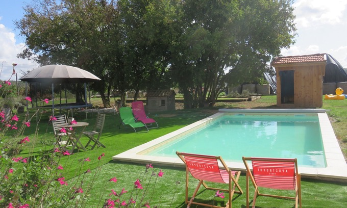 Labejan House | Character house in the heart of the Gers with private pool.