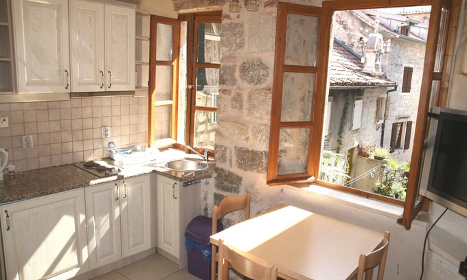Kotor Old Town Apartment | Character well equipped (right) studio apartment in historic Kotor centre