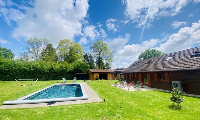 Les Autels-Villevillon House | 🏡charmante Maison Avec 🏊piscine Chauffée à 1h30 de Paris 🗼 - Perche