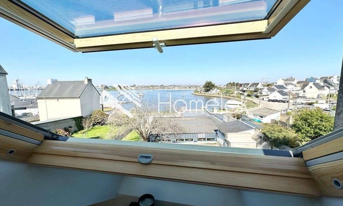 Locmiquelic House | Charmante maison – Terrasse – Vue sur le port