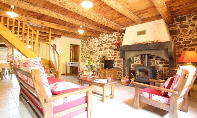 Aurec-sur-Loire Cottage | Charming 19th-Century Farmhouse near Loire Gorges, Cozy Interior, Baby Equipment, Optional Services