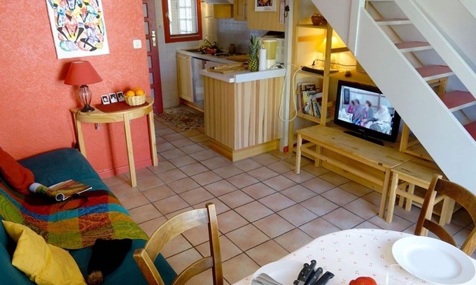 Bagneres-de-Luchon Apartment | Charming 2-Bedroom Duplex in Luchon, Close to Casino Park and Thermal Baths