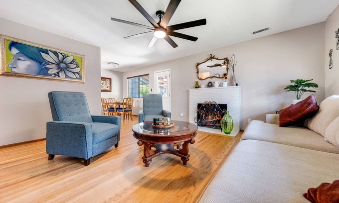 Rancho Cordova House | Charming 2-Bedroom Home with a Dedicated Office and Beautiful Backyard