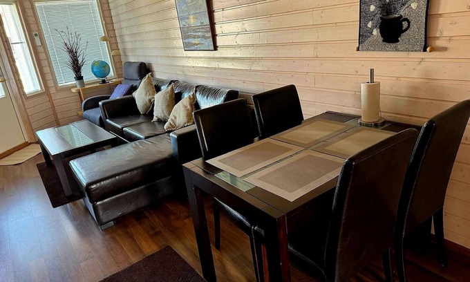 Rauha Villa | Charming 2-bedroom villa with balcony & living room and AC in Lappeenranta,