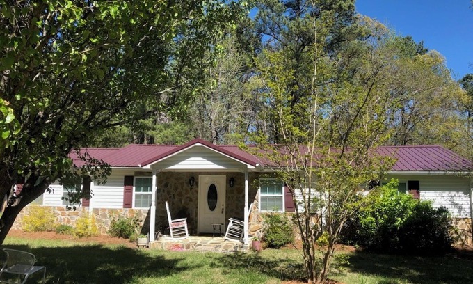 Bennett Cottage | Charming 3-BDRM cottage w/WiFi, AC in peaceful Staley, NC. Greensboro/Asheboro
