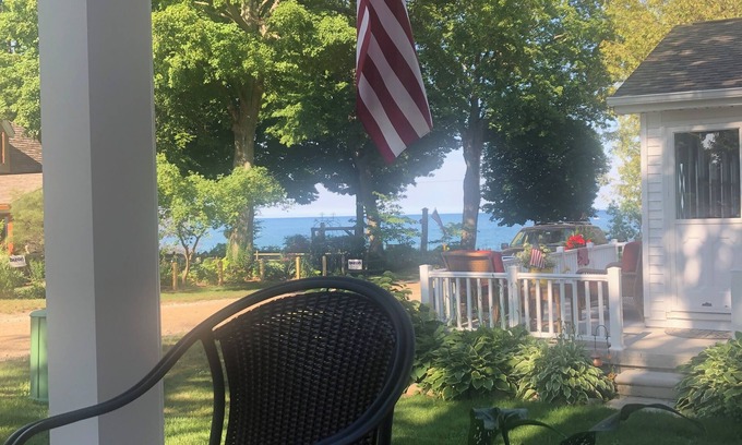 Lexington Cottage | Charming 3-bedroom cottage with AC ,WiFi one house from the beach!