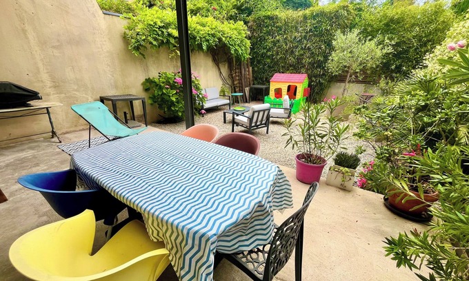 Alpes-Romans Apartment | Charming apartment with garden City center