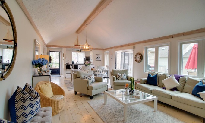 Mews Village House | Charming Cape Cod Home w/Patio, 2 Mi to Beach!