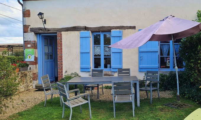 Beaulieu-sur-Loire Cottage | Charming Cottage: Enclosed Garden, Close to Loire Valley, Sleeps 6