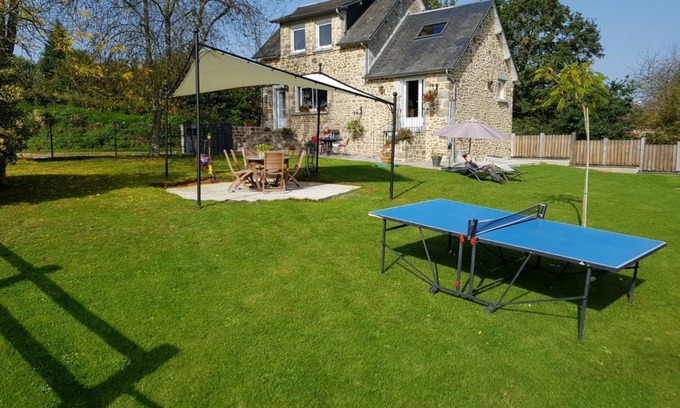 Antoigny Cottage | Charming Cottage with WiFi, Fireplace, Garden, and Scenic Views near Bagnoles de l'Orne