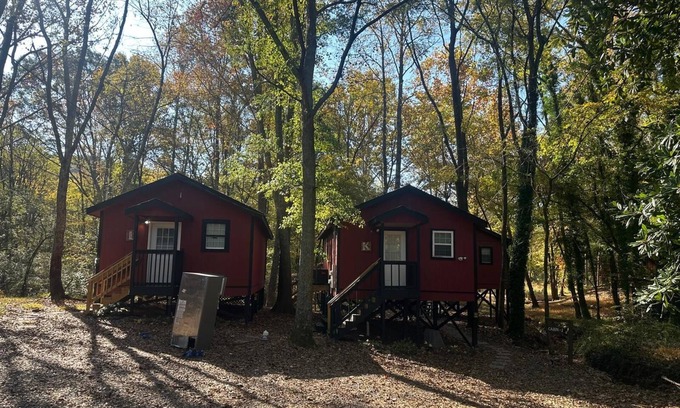 Cave Spring Cabin | Charming Creek Cabin Stay