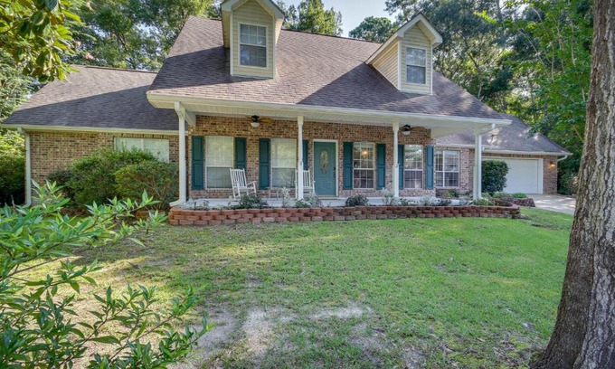 Diamondhead House | Charming Diamondhead Home with Private Yard!