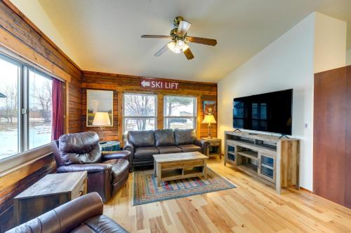 Driggs House | Charming Duplex with Patio 12 Mi to Grand Targhee!