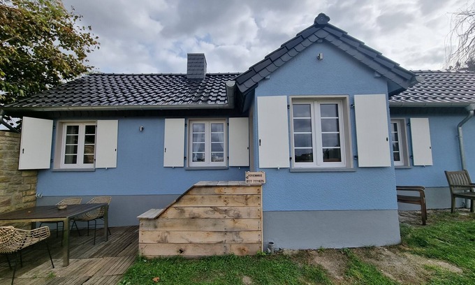 Mechernich House | Charming Eifel vacation home, secluded location with sauna, fenced garden Satzvey