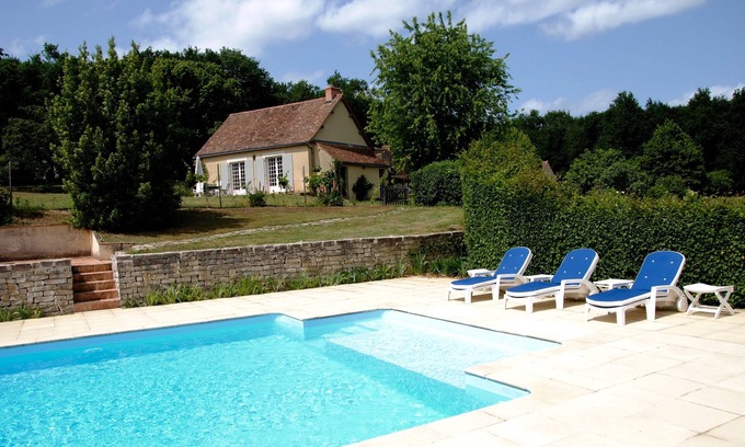 Bazouges-sur-le-Loir House | Charming house*, comfort, quiet, breathtaking view, heated pool