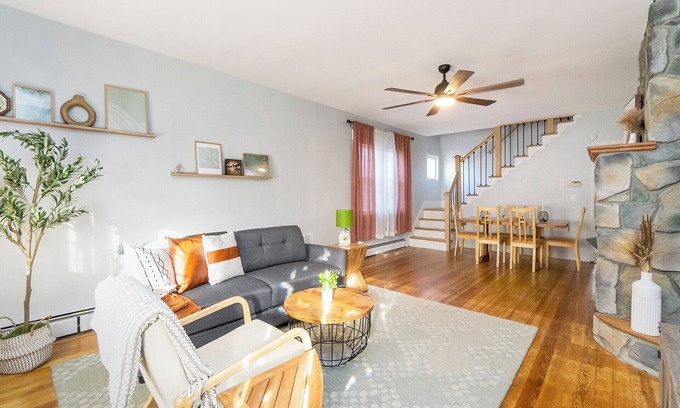 Hellertown House | Charming Hellertown 3-Bedroom with A/C, Your Comfortable Home Awaits