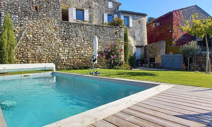 Chamaret House | Charming house with pool in Drôme Provençale