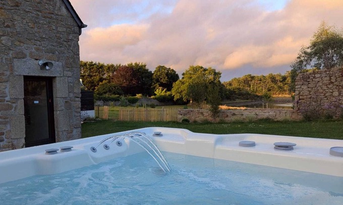 Pont-l'Abbe House | Charming renovated house with stunning river views and Spa - Pont l'Abbé
