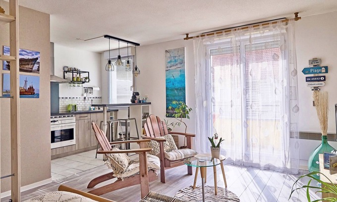 Valdoie Apartment | Charming Studio "Côté Nature" classified 3 ☆ with terrace