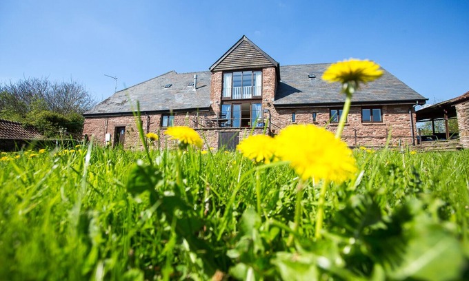 Marstow House | Charming wing of a converted barn in secluded setting of Trebandy Farm