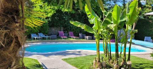 Le Fossat Apartment | Chez Celine et Philippe appartement dans propriété de charme avec piscine