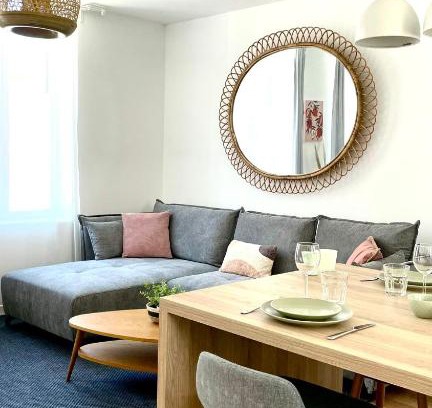 Saint-Amand-les-Eaux Apartment | Chez Clément et Mathilde - Rdc Hyper centre tout équipé - avec extérieur