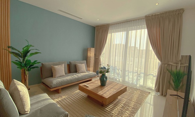 Seeb Apartment | Chic 1BRlPool &Walkable Hotspots
