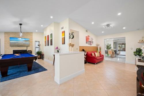 Port Saint Lucie House | Chic 4BR Home Hot Tub Game Room