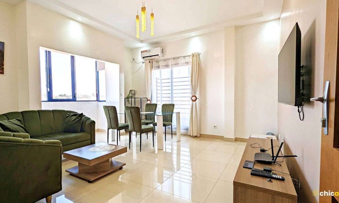 Yaounde Apartment | chic apart with parking and great view