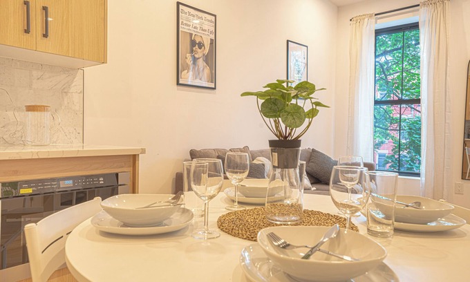 Ocean Hill Apartment | Chic & Modern 3BR Retreat in the Heart of Brooklyn