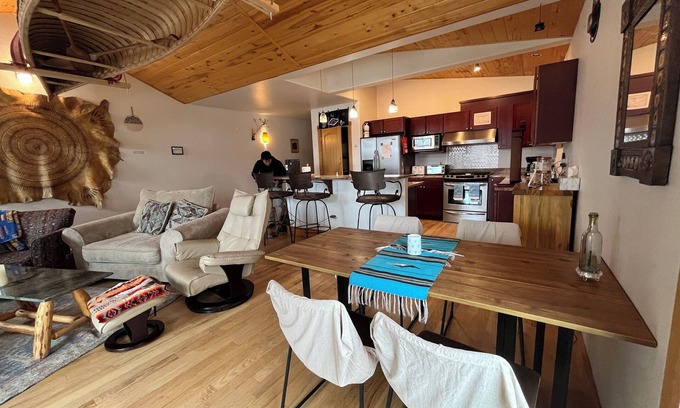 Solar Ranch Condo | Cimarron view condo, within walking distance of Ridgway park, shops & dining