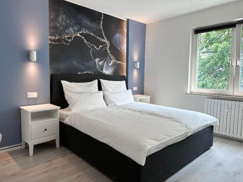 Frohnhausen Apartment | City Apartment with WIFI, Kitchen and 4K TV