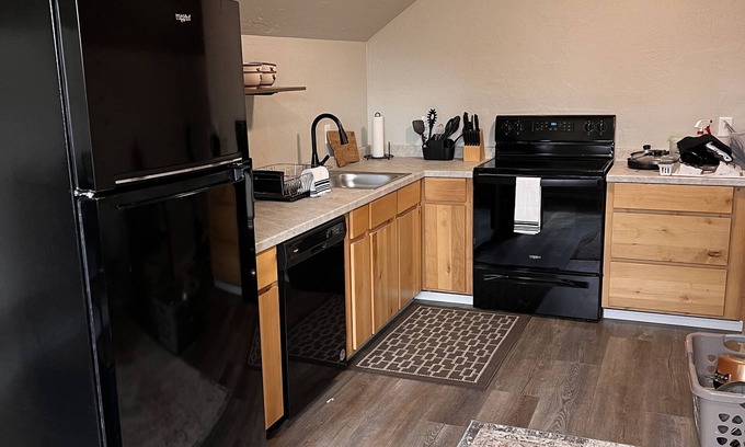 Ronan Apartment | Clean and Cozy; convenient to local wedding venues and Flathead Lake.