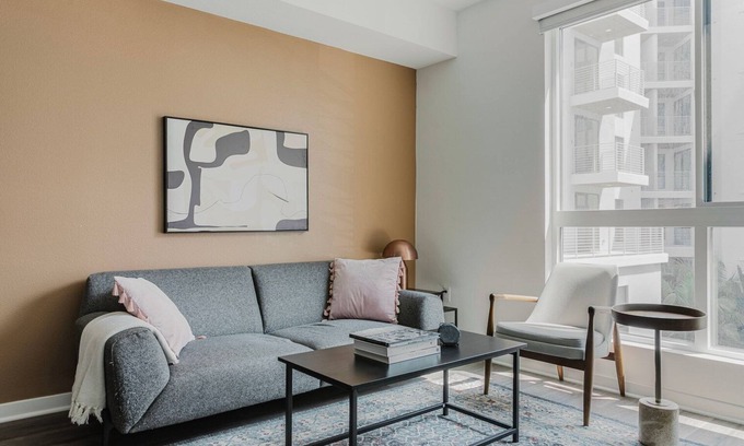 Downtown Long Beach Apartment | Clean Long Beach 1BR w/Pool, Rooftop & EV Charging, by Blueground