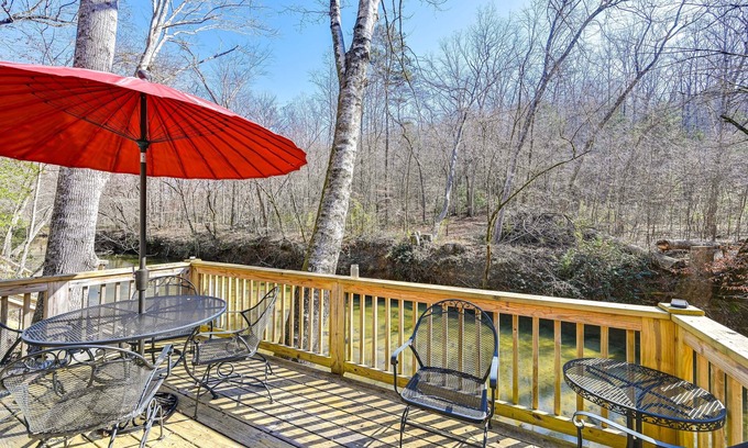 Cleveland Cabin | Cleveland Home w/South Saluda Fishing Access
