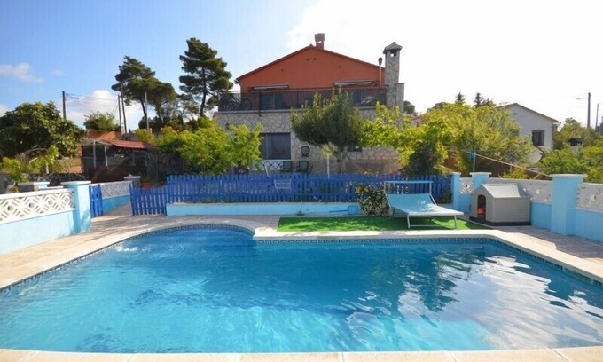 Macanet de la Selva Apartment | Club Villamar - Nice lower apartment in shared villa with private fenced swimming pool, small gym.