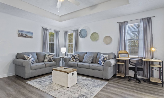 Mississippi City Apartment | Coastal inspired Duplex. Close to the beach! #2