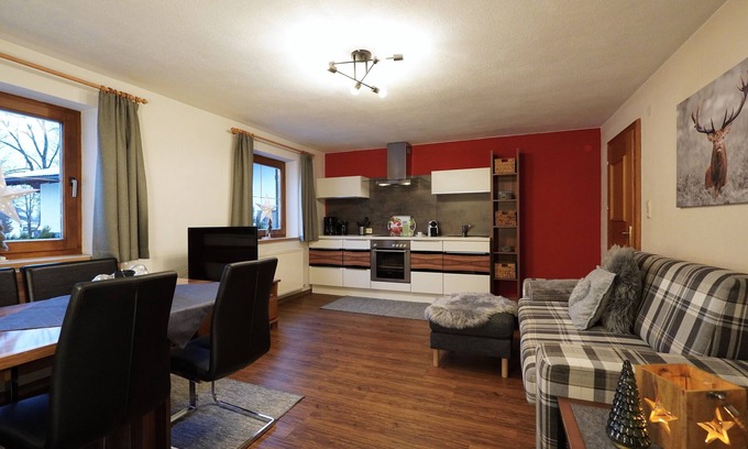 Ehrwald Apartment | Comfort apartment on the Zugspitze in a great location with a beautiful mountain view!