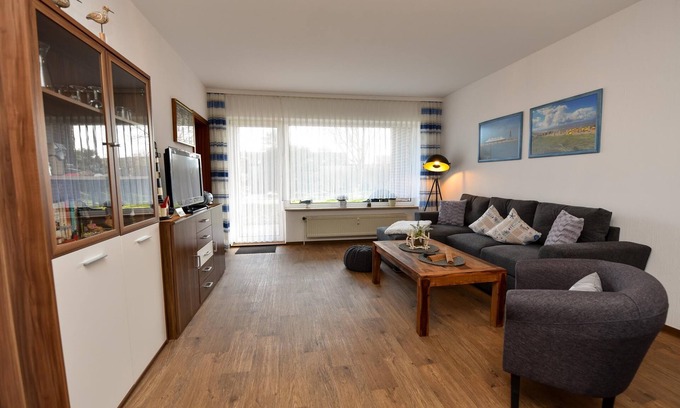 Duhnen Apartment | Comfortable 1-room vacation apartment on the ground floor of the house LEE