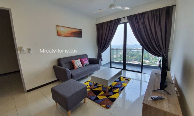 Kampung Bagan Dalam Condo | Comfy 4 Pax Getaway ~ Butterworth