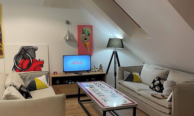 Montoir-de-Bretagne Apartment | Complete apartment with fiber netflix close to amenities