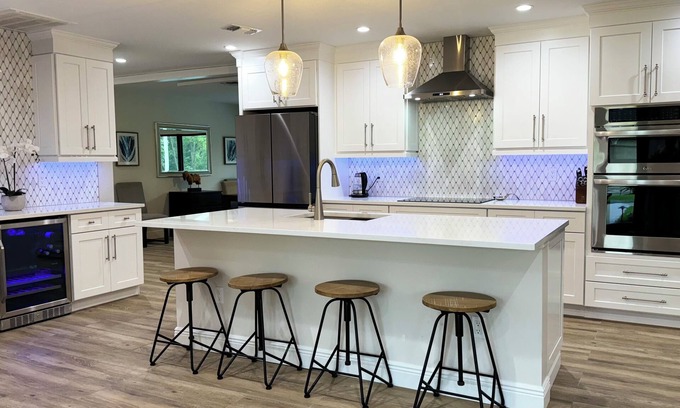 Palm River Estates House | Completely renovated 3-bedroom, heated pool home, privacy, near Naples beach!