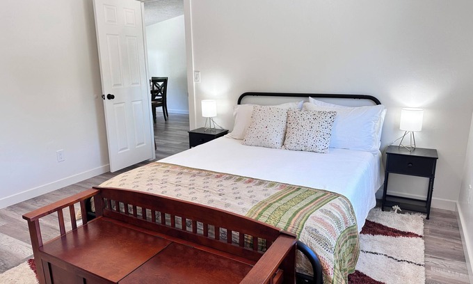 Hyrum House | Completely Renovated Home w/AC, Fire Pit, & More!n