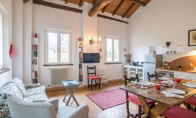 Villa Guardia Apartment | Confortable and stylish 90smq duplex apt that can accomodate up to 4 people located in a period building without a lift.Portion of private garden, large garden with shared pool and private parking space.Inside the building there is a historic religious b
