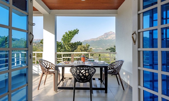 Ambavna Villa | CosmicStays Ekantam - Mountain View Villa near Pune