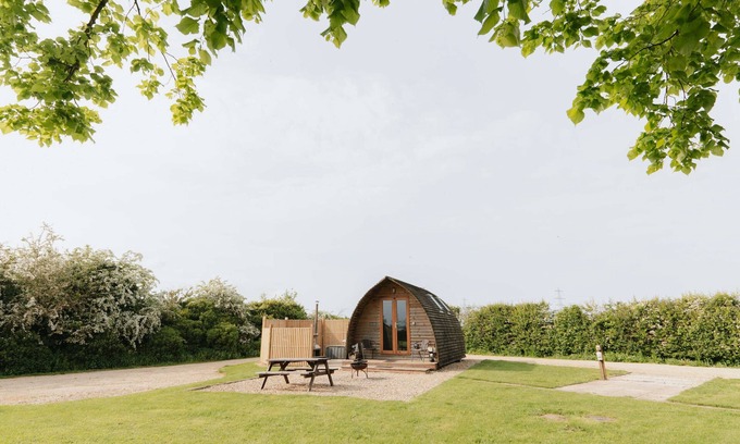 Weston Cabin | Cosy Glamping Cabin With Wood Fired Hot Tub