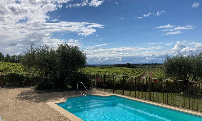 Montbrun-des-Corbieres Villa | Cosy villa with pool