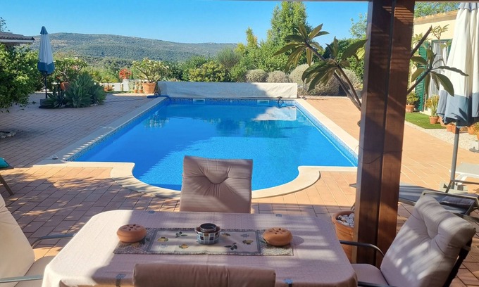 Loule Cottage | Cottage With large Pool In Beautiful Countryside, fabulous gardens. Nr Loule.