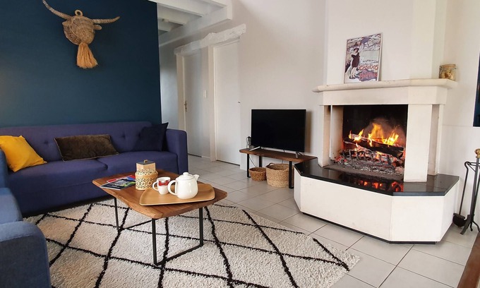 Guiche House | COUNTRY-BASQUE: House for 6 with 3 bathrooms and private services